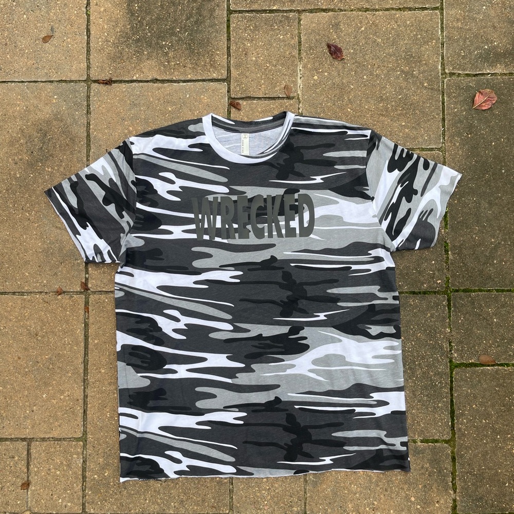Gray Camouflage T-Shirt